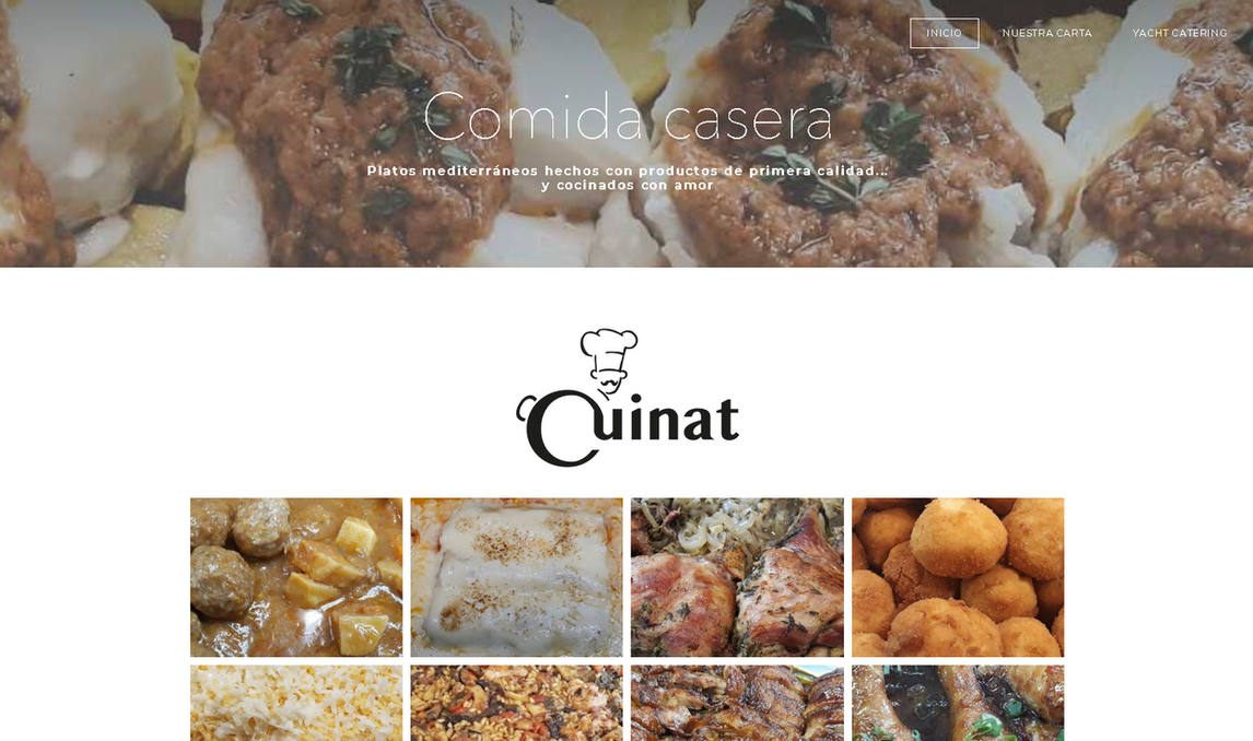 Captura del proyecto Cuinat