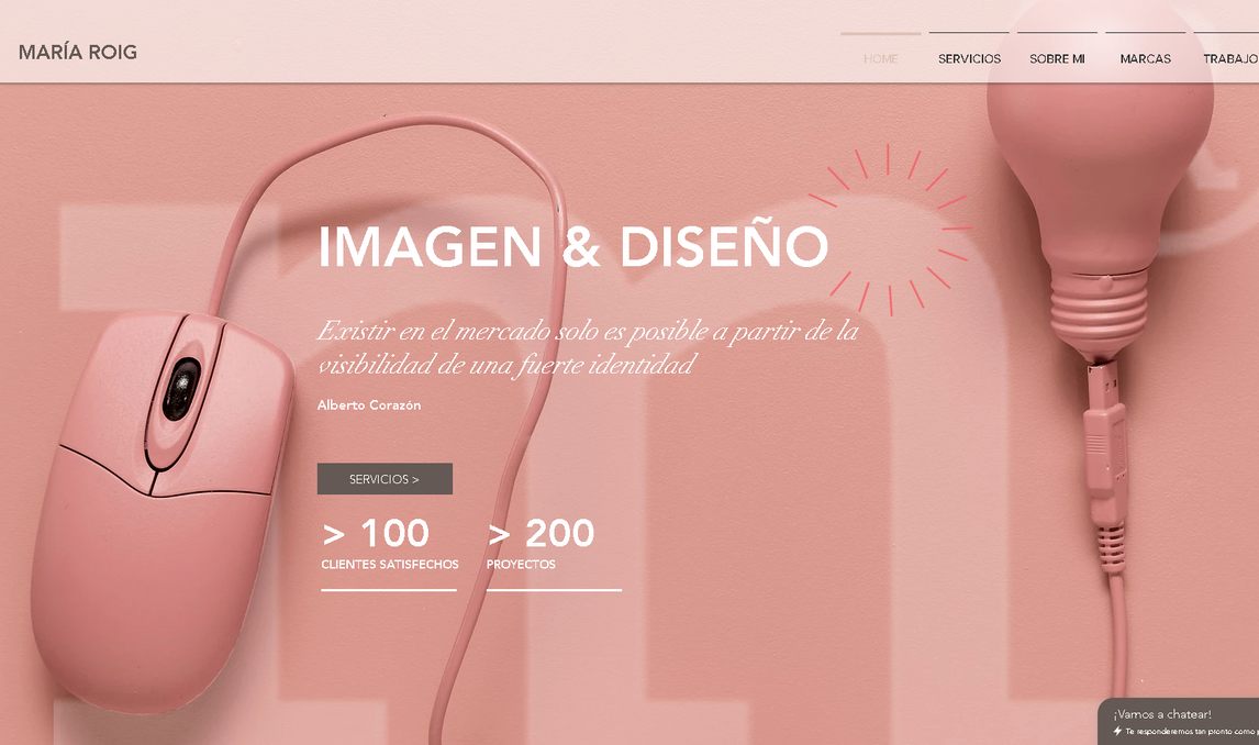 Captura del proyecto MariaRoig